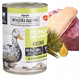 WIEJSKA ZAGRODA KOT MONOBIAŁKOWA KACZKA 400G