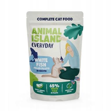 Animal Island Everyday Karma mokra dla kota Biała ryba 85g