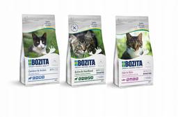 Bozita Activ&amp;Sterilised karma sucha dla kota jagnięcina 400g