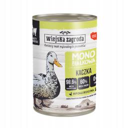 WIEJSKA ZAGRODA KOT MONOBIAŁKOWA KACZKA 400G