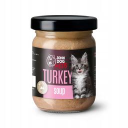 John Dog for Cats dla Kociąt Zupa Indyk słoik 100g