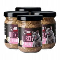 John Dog for Cats indyk w galaretce 100g dorosly