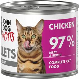 John Dog For Cats Filety Kurczak 140g