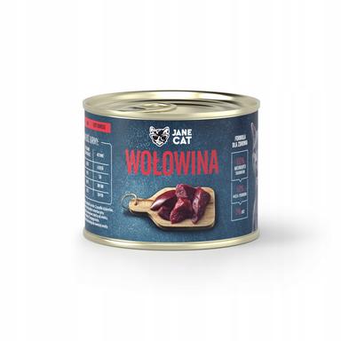 Jane Cat karma mokra wołowina 200g