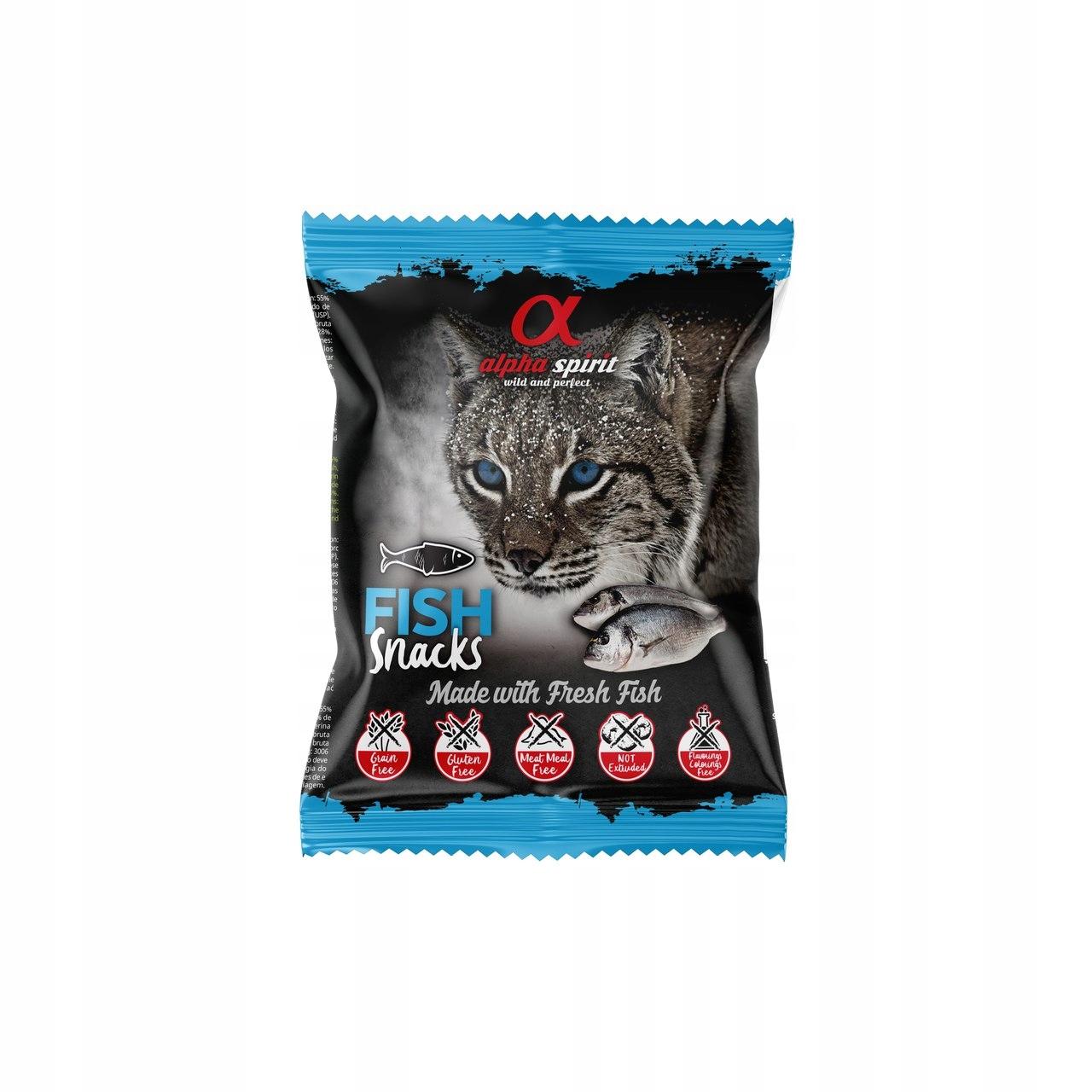 Smakołyk naturalne Alpha Spirit 50 g ryba