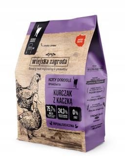 Wiejska Zagroda Kurczak z Kaczką 400g karma kota