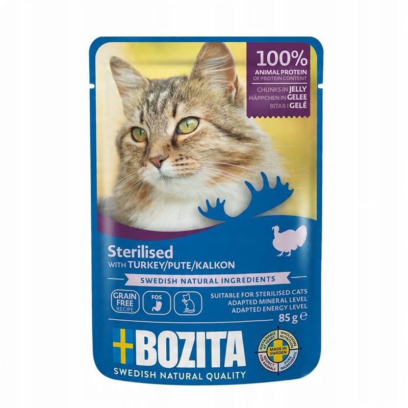 BOZITA Zestaw 12 saszetek multibox strelised mięsne w galaretce12X85G