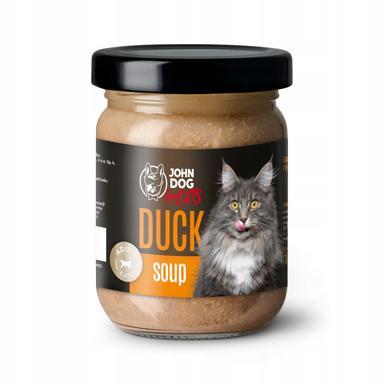 John Dog for Cats karma mokra kot ZUPA 100g kaczka