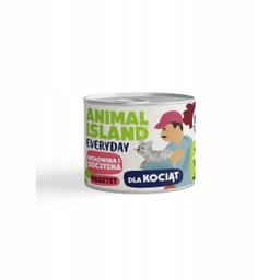 Karma dla Kociąt Animal Island Wołowina i Dziczyzna 185g Everyday Bez Zbóż