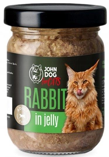 John Dog for Cats królik w galaretce 100g