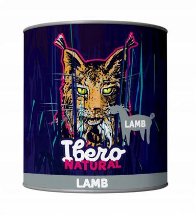 Ibero Natural Lamb 100 % mięsna karma dla kotów 200g z jagnięciną