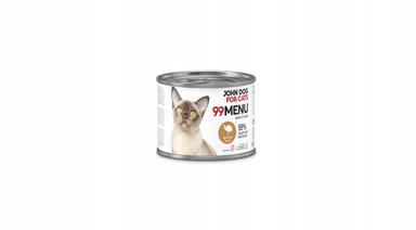 John Dog for Cats 99 menu karma mokra perliczka 200g