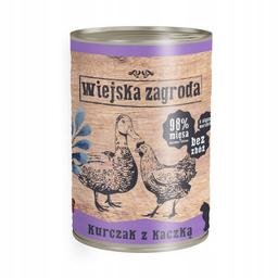 Wiejska Zagroda Kurczak z Kaczką 400g puszka kot