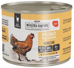 Wiejska Zagroda Karma mokra dla kota Monobiałkowa Kurczak (dorosły) 200g