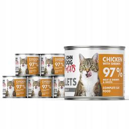 John Dog For Cats Fillets Kurczak Krewetki 140g