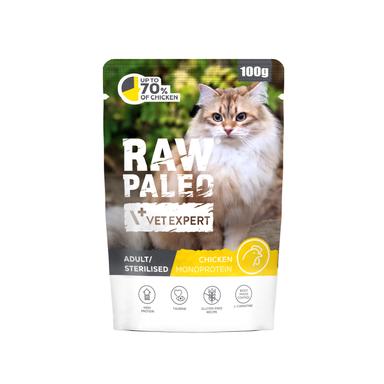 RAW PALEO ADULT/STERILISED CAT CHICKEN 100g NADWAGA/STERYLIZACJA – kurczak RAW PALEO ADULT/STERILISED CAT CHICKEN 100g NADWAGA/STERYLIZACJA – kurczak