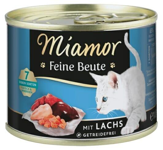 Miamor Feine Beute Lachs – łosoś puszka 185g Miamor Feine Beute Lachs – łosoś puszka 185g