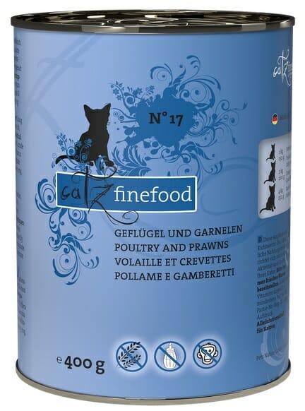 Catz Finefood Classic N.17 Drób i Krewetki puszka 400g Catz Finefood Classic N.17 Drób i Krewetki puszka 400g