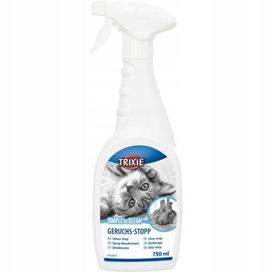 Simple’n’Clean, spray neutralizujący zapachy, kot/małe zwierzęta domowe, 750 ml. Simple’n’Clean, spray neutralizujący zapachy, kot/małe zwierzęta domowe, 750 ml.