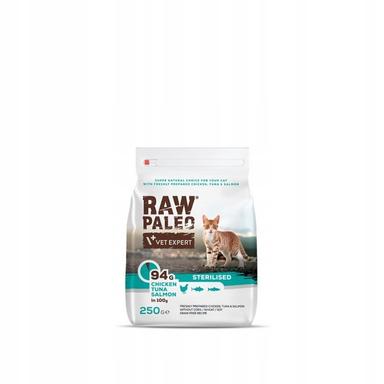 RAW PALEO Sterilised Cat Chicken&Tuna&Salmon 250g RAW PALEO Sterilised Cat Chicken&Tuna&Salmon 250g
