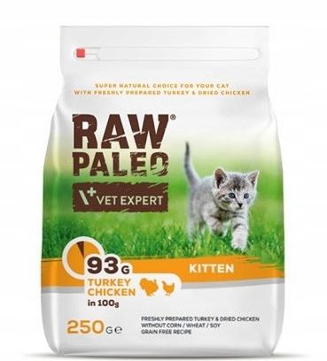 RAW PALEO Kitten Turkey&Chicken 250g RAW PALEO Kitten Turkey&Chicken 250g